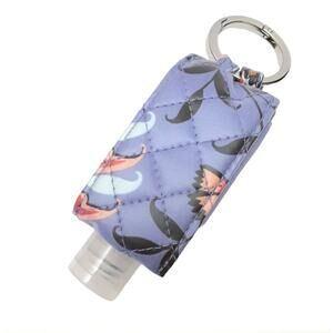 Vera Bradley Hand Sanitizer Keychain Mural Garden Vera Bradley Bag Charm NWOT